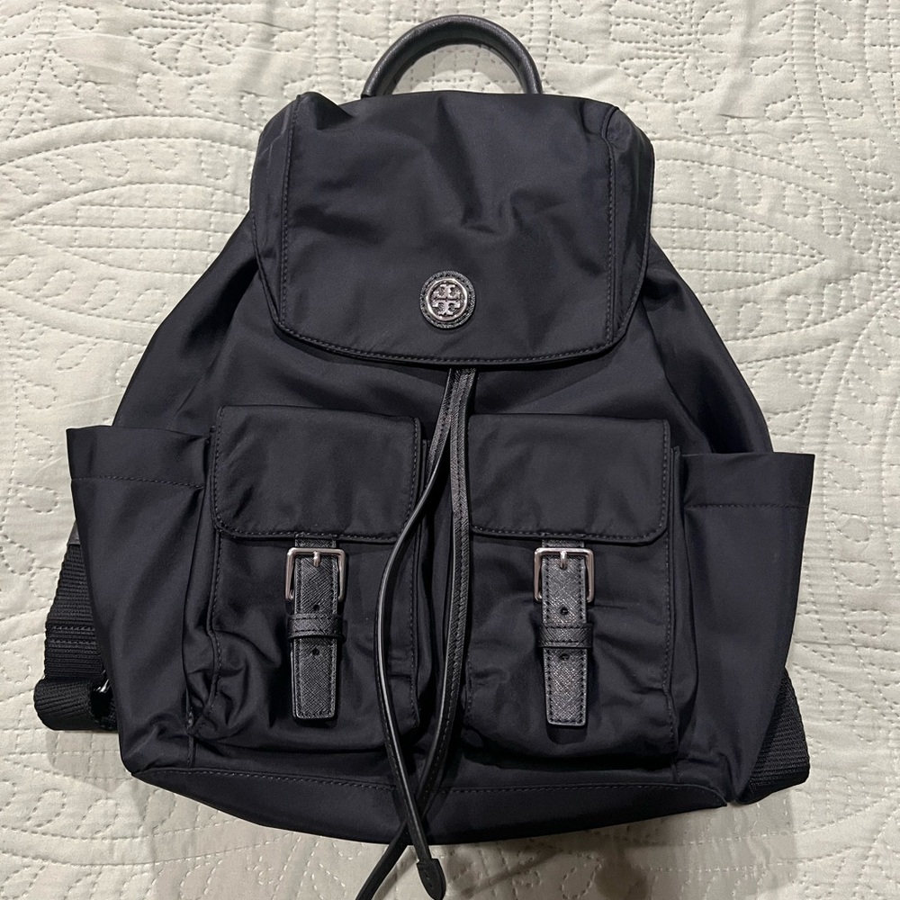 Tory Burch Black Backpack